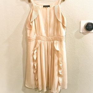 Janet Paris Nude Vintage Inspired Cocktail Dress